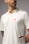 ACTIVE TECH CricketOff Whites Tshirt (Half Sleeve)