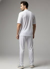 ACTIVE TECH Whites Cricket Tshirt (Half Sleeve)