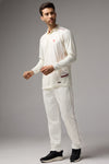 ACTIVE TECH CricketOff Whites Tshirt (Full Sleeve)