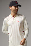 ACTIVE TECH CricketOff Whites Tshirt (Full Sleeve)